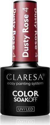 Immagine prodotto Claresa Smalto Gel ibrido Soak Off UVLED Dusty Rose 004 5g (Rosa polverosa, Vernice UV gel)