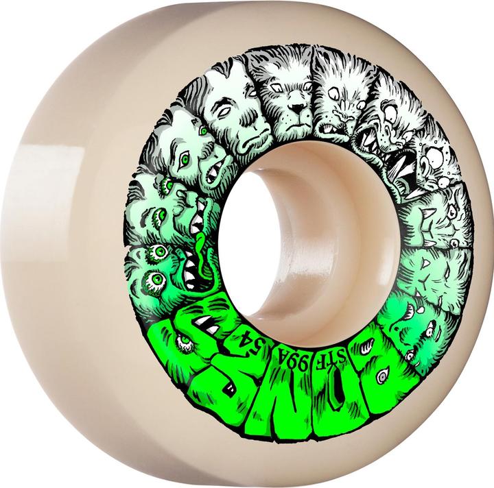 Produktbild Bones Wheels 99A STF Weird Wolf V5 Sidecut (54 mm)