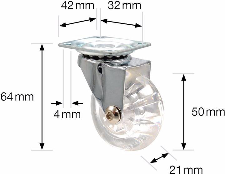 Produktbild Wagner System Design-Lenkrolle