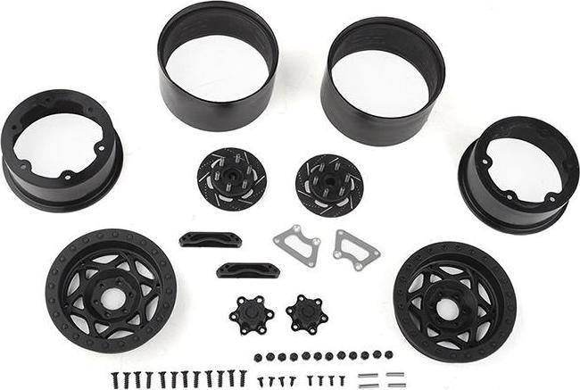 Actual product image Rc4Wd Rims Rock Crawler 2.2 Beadlock 2 pieces