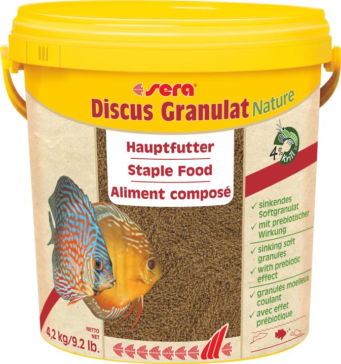 Image du produit Sera Discus Granulat Nature (Poissons d'ornement, 10000 ml)