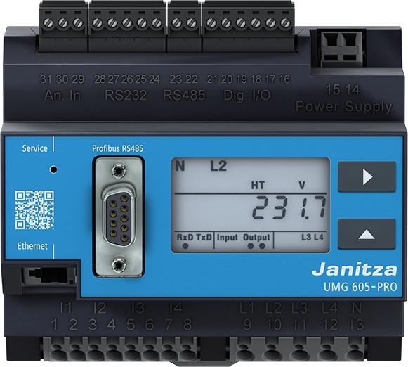 Actual product image Janitza JANI Power Quality Analyser