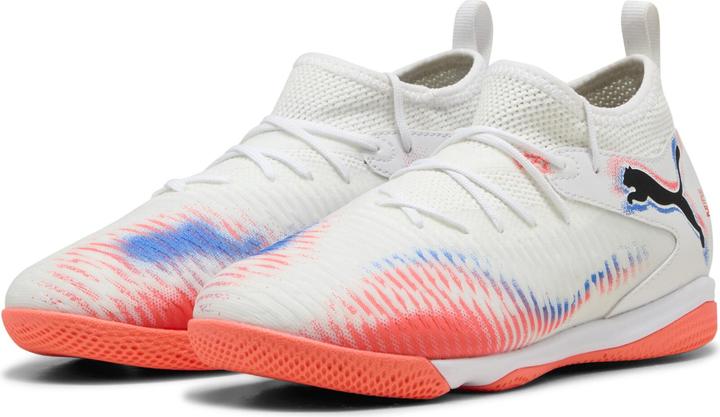 PUMA White-PUMA Black-Glowing Red