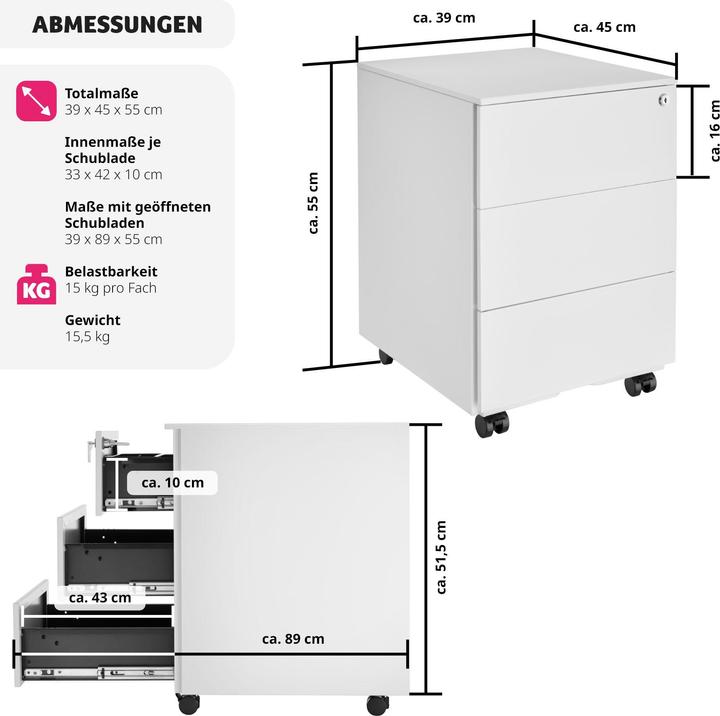 Produktbild tectake Magna (45 x 55 cm)