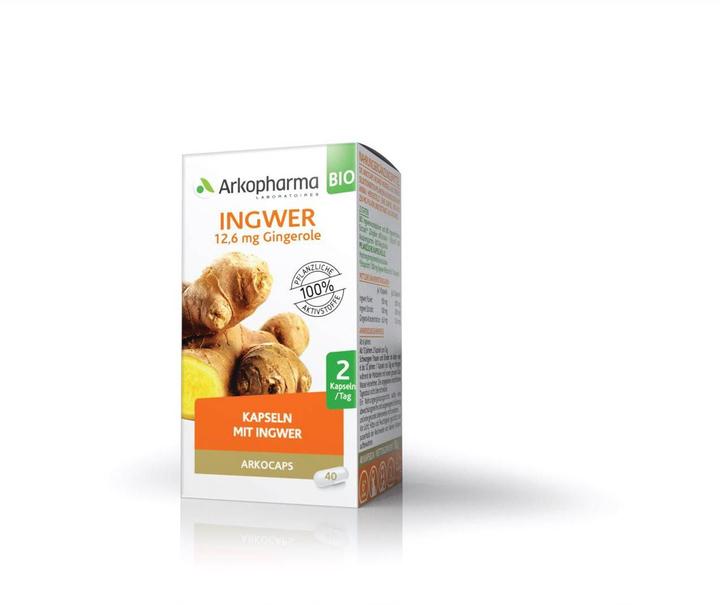 Actual product image Arkopharma Ingwer (40 Piece, Capsules, 40 g)