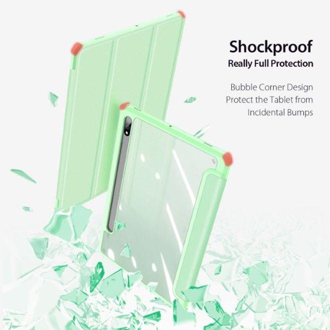 Image du produit Dux Ducis Etui de couverture de livre en cuir de la série Toby (Galaxy Tab S8, Galaxy Tab S7)