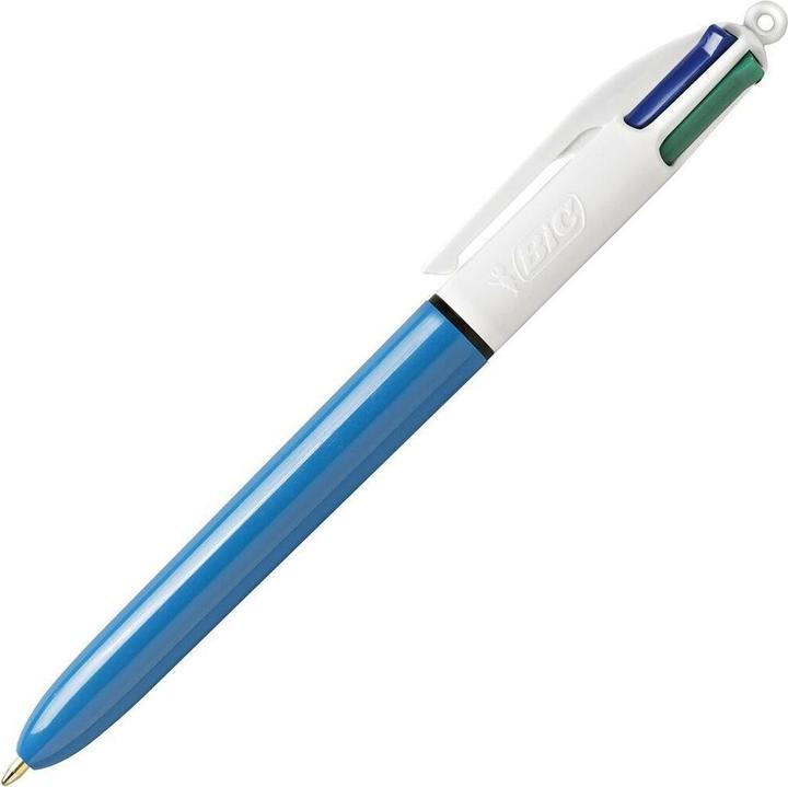 Bic Kugelschreiber 4 Colours Original 0.32 mm 12 Stück (Vert, Noir, Rouge, Bleu, 12 x)