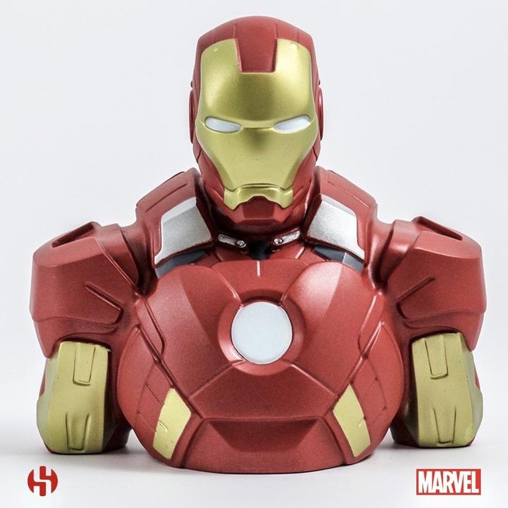 Image du produit GED Marvel Iron Man Money Box - Salvadanaio - Busto 20cm (22 x 22 cm)