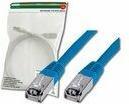 Image du produit Digitus CAT 5e SF-UTP Câble patch Cu PVC AWG 26/7 Longueur 5 m Couleur bleu (SF/UTP, CAT5e, 5 m)