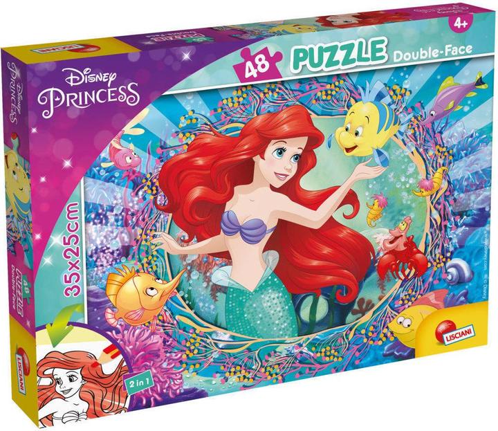 Actual product image Lisciani Disney Puzzle Df M-Plus 48 Ariel (48 pieces)