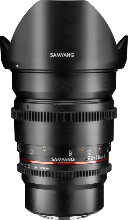 Image du produit Samyang MF 16mm f/2.0 ED AS UMC CS Canon M (Canon EF-M, APS-C / DX)