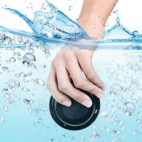 Immagine prodotto Haissky Altoparlante da doccia Bluetooth (8 h, Batteria ricaricabile)