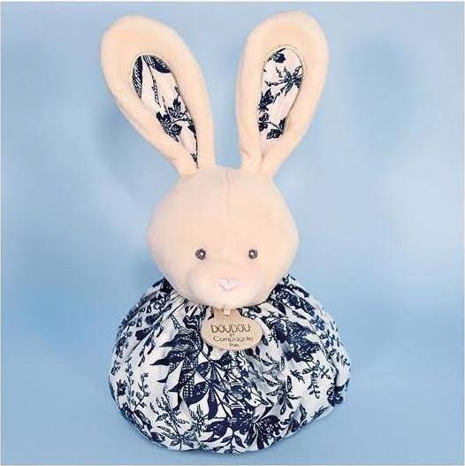 Produktbild Doudou et Compagnie Boule Hase Schmusetuch,blau 25cm