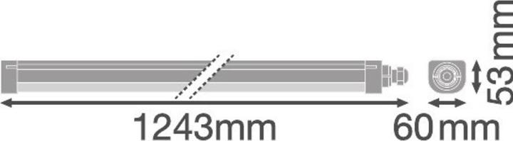 Immagine prodotto Ledvance LEDV Luce diffusore a LED a prova di umidità (3960 lm)