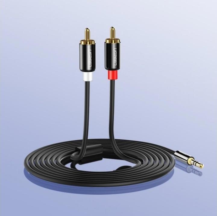 Actual product image Ugreen 2x RCA - 3.5mm jack (1 m, Cinch, 3.5mm jack (AUX))