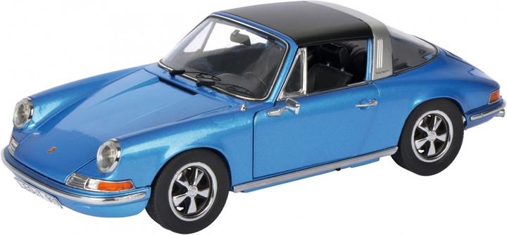 Produktbild Schuco Porsche 911 Targa blau 1:43
