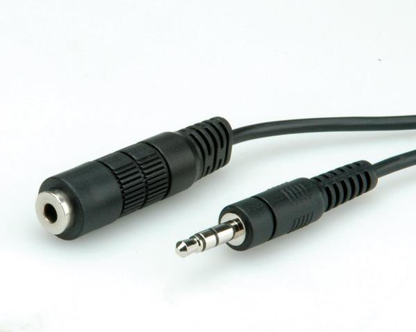 Roline Stereo-Klinke Verlängerung (3 m, 3.5mm Klinke (AUX))