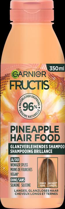 Garnier Hair Food Shampoo glanzverleihende Ananas (350 ml, Flüssiges Shampoo)