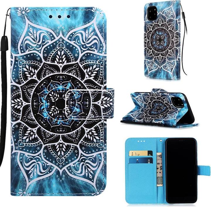 Image du produit Ueli Express iPhone 11 Pro Max Livre Etui avec porte-carte Mandala (Apple iPhone 11 Pro Max)