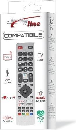 Immagine prodotto GBC RM-L1659 ir+bt replacement remote control for SKYWORTH TV (Telecomando specifico per il dispositivo)