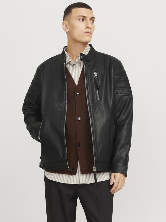 Produktbild Jack & Jones Jprleather Racer Jacket Styd Aw24 (S)
