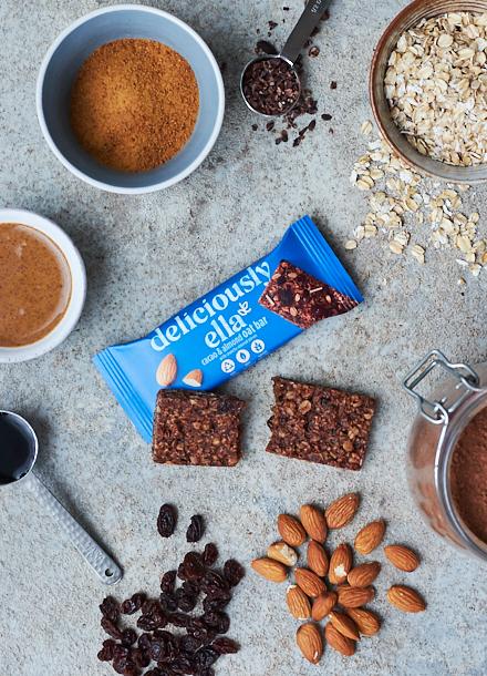 Produktbild Deliciously Ella Kakao Mandel Haferriegel (150 g)