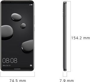 Actual product image Huawei Mate 10 Pro (128 GB, Titanium Grey, 6", Dual SIM, 20 Mpx, 4G)