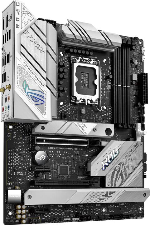 Productafbeelding ASUS MB ROG STRIX B760-A GAMING WIFI (Intel,1700,DDR5,ATX) (LGA 1700, Intel B760, ATX)