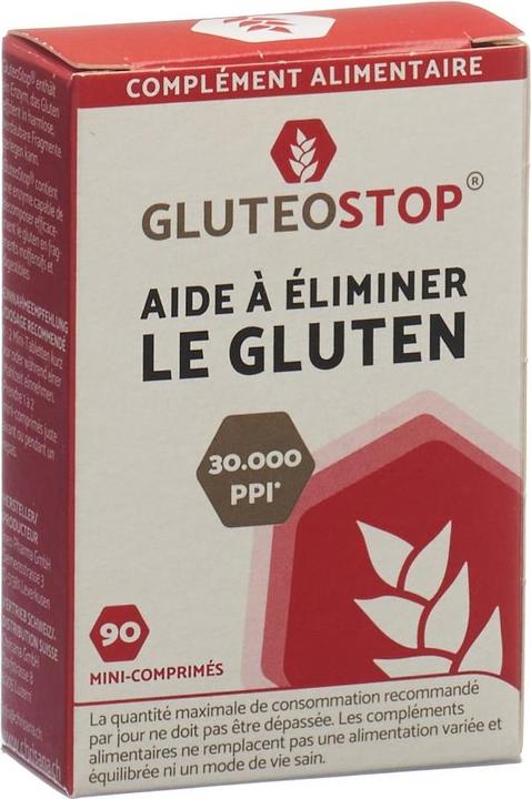 Image du produit Gluteostop Chrisana GluteoStop aide à réduire le gluten 90 mini-comprimés. (90 pièce(s), Cachets, 25 g)