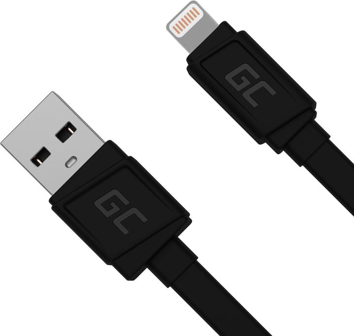 Produktbild GreenCell USB A — Lightning (0.25 m)