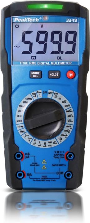 Peaktech P 3349 True RMS Digitalmultimeter (CAT III 600V)