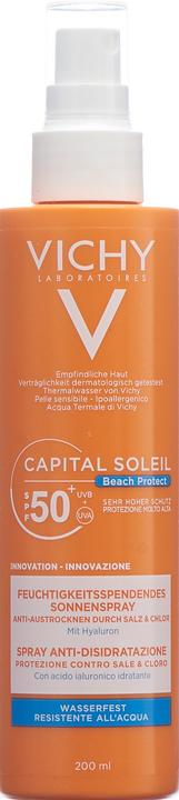 Image du produit Vichy Capital Soleil Spray léger réhydratant (Spray solaire, SPF 50, 200 ml, 242 g)