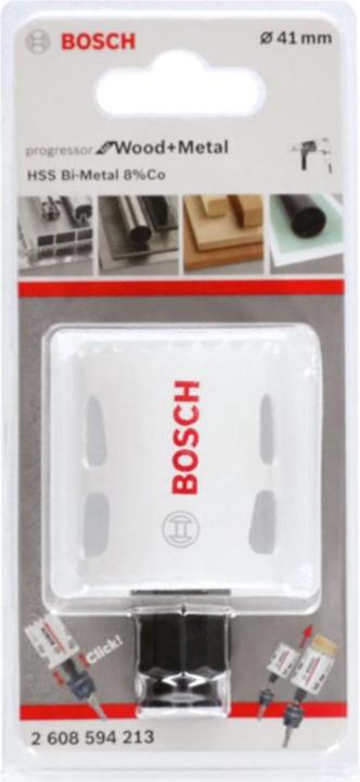 Produktbild Bosch Professional Zubehör Lochsäge Progressor for Wood and Metal, 41 mm (41 Millimeter)