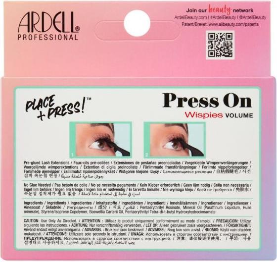 Produktbild Ardell Press On Wispies Volume 12 Stk (Künstliche Wimpern)