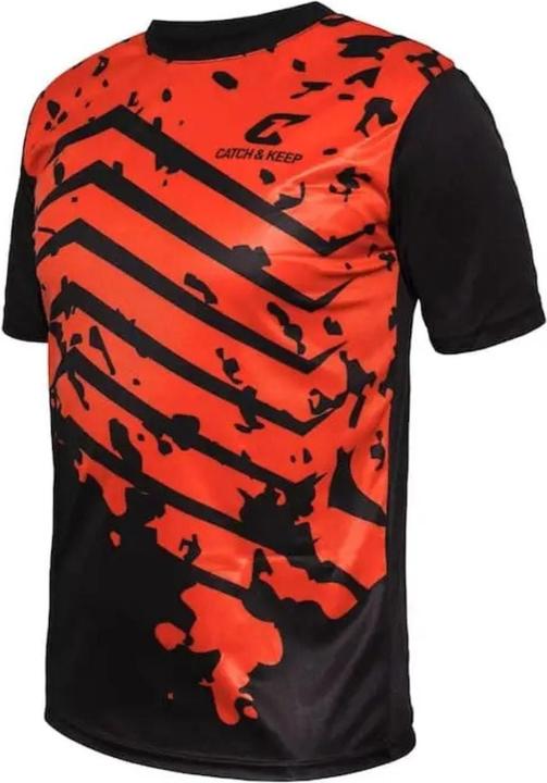 Actual product image Catch & Keep Trikot Bloody Splash Torwarttrikot Gr. 140 Kurzarm Fussball Shirt (140)