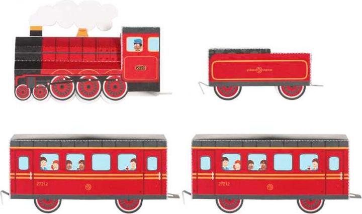 Produktbild Pukaca Papierspielzeug. Eisenbahn (4 x)