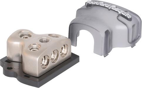 Rockford Fosgate RFD4 Stromverteiler 1x50/20mm2 auf 3x20/10mm2