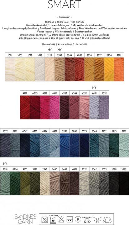 Immagine prodotto Sandnes Garn Smart 50g (100 m)