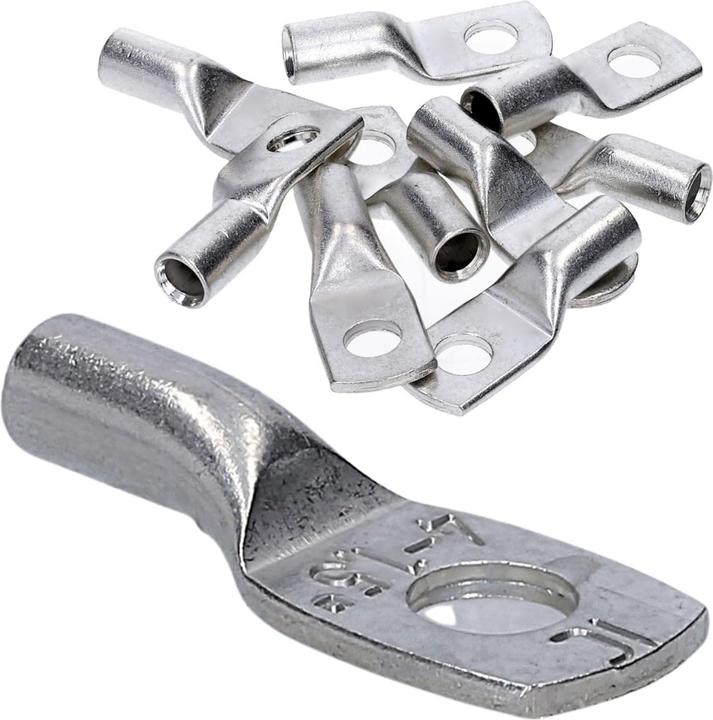 Produktbild Kalitec 10 Stück HR1-4 Handelsübliche Rohrkabelschuhe 1,0-1,5mm² M4 I ohne Sichtloch I Made in Germa