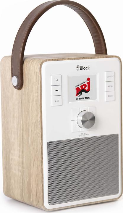 Produktbild Block Internetradio Emotionwalnut (DAB+)