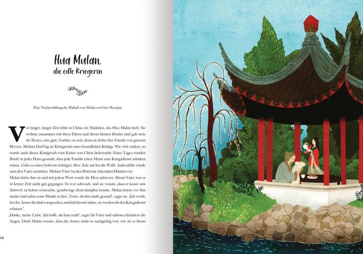 Produktbild Die schönsten Geschichten für mutige Mädchen (Deutsch, Anna Taube, Samantha Newman, Khoa Le, 2021)