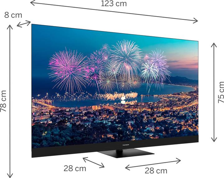 Produktbild Thomson 55QG6C14 QLed Plus 55' Smart TV (55", QLED, 4K, 2023)
