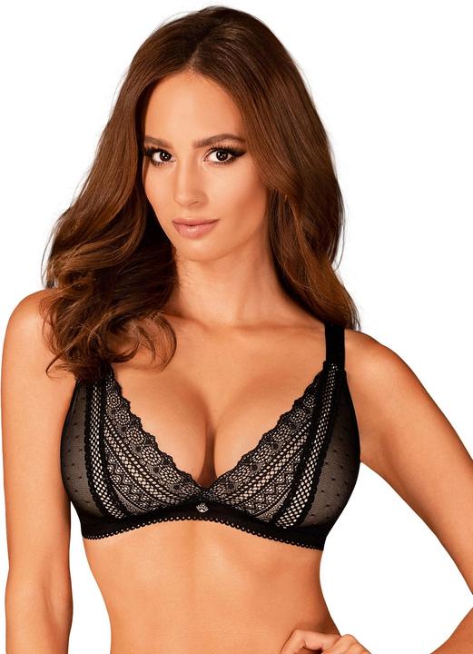 Obsessive Estiqua Bra - Black (Einzelpack)