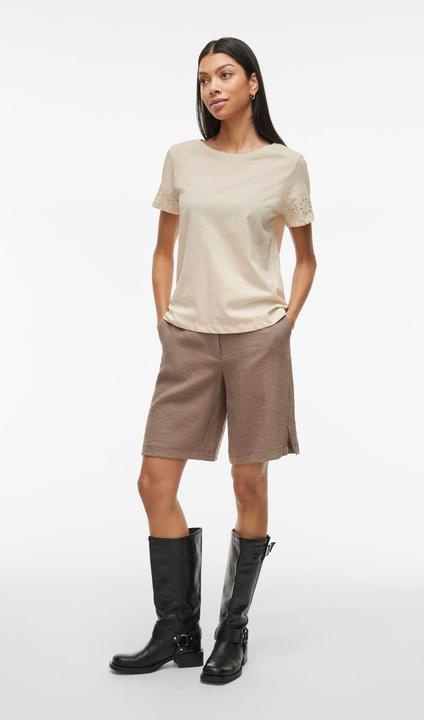Actual product image Vila Rundhals Oberteil mit kurzen Ärmeln (S)