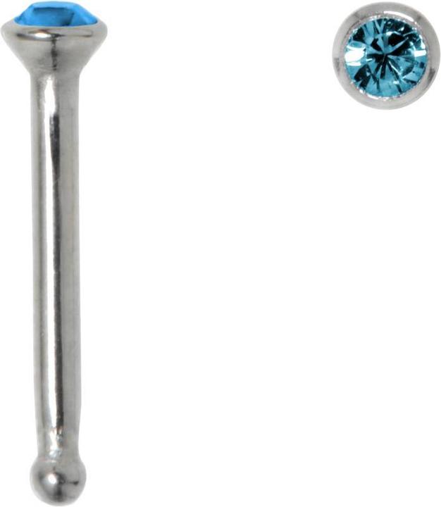 Image du produit Bijouteria Piercing nez (Acier inoxydable, Cristallin)