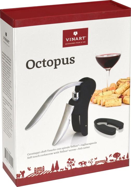 Image du produit Schwarz Kitchen Octopus (Tire-bouchon levier)