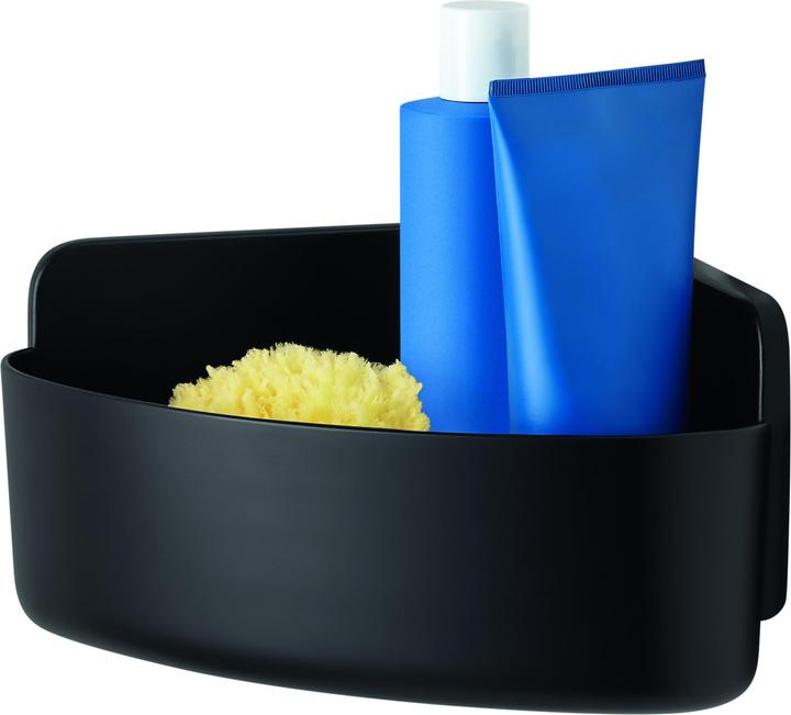 Actual product image tesa LAVAA Corner shower basket incl. adhesive solution without drilling