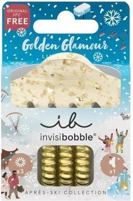 Immagine prodotto Invisibobble Set Apres Ski Golden Glamour (Elastico per capelli)