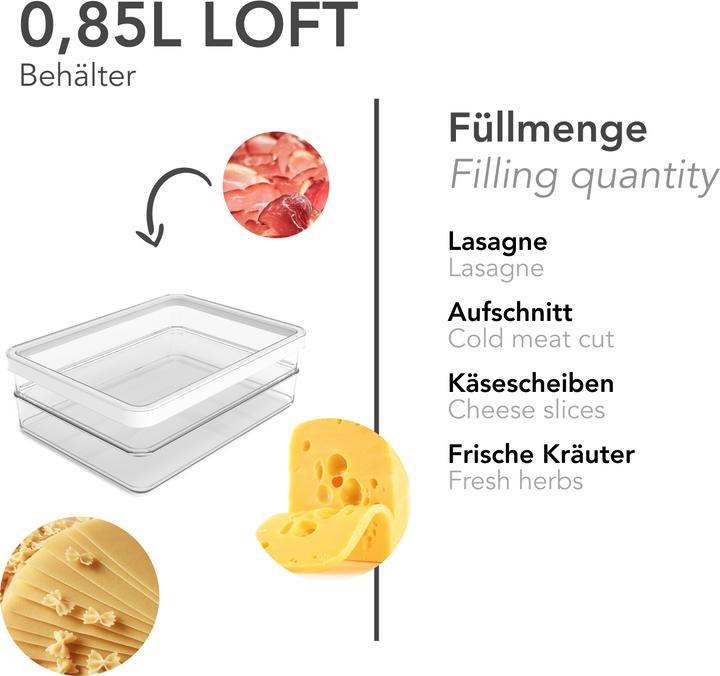 Actual product image Rotho Fridge organiser