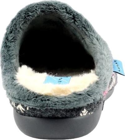 Actual product image Lunar Womens/Ladies Juniper Snowflake Slippers (39)
